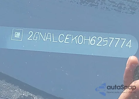 2017 Chevrolet Equinox Lt из США, поврежденный, VIN 2GNALCEK0H6257774